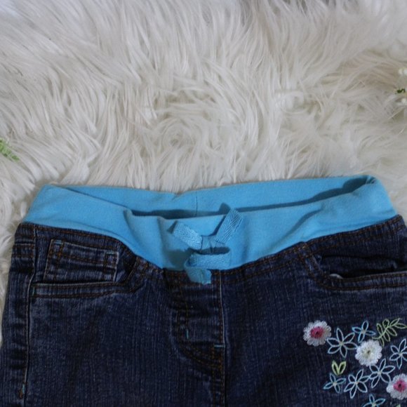 George Toddler Girl Denim Capris - Size 5 - Picture 3 of 6